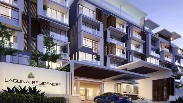 Laguna Residences - Facade View (Artist Impression)