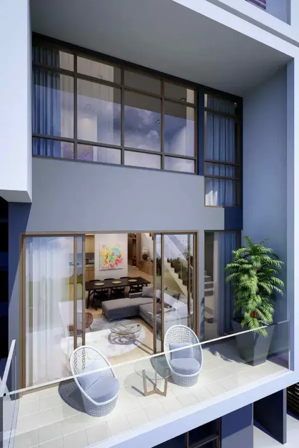 Laguna Residences - Balcony View (Artist Impression)