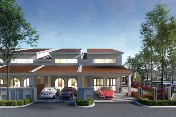 Spanish Gardens by Water - Facade View (Artist Impression)