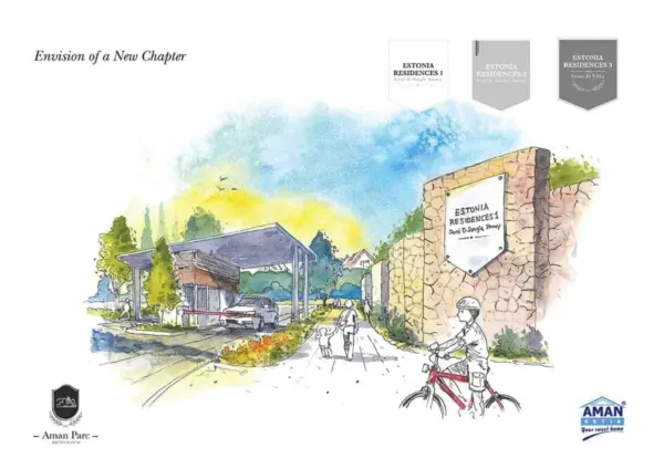 Aman Parc Township Residential Collection of Aman Parc Estonia Residences (Artist's Impression)