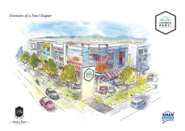 Aman-Parc-Township-The-Podium's-Overall-View-(Artists-Impression)