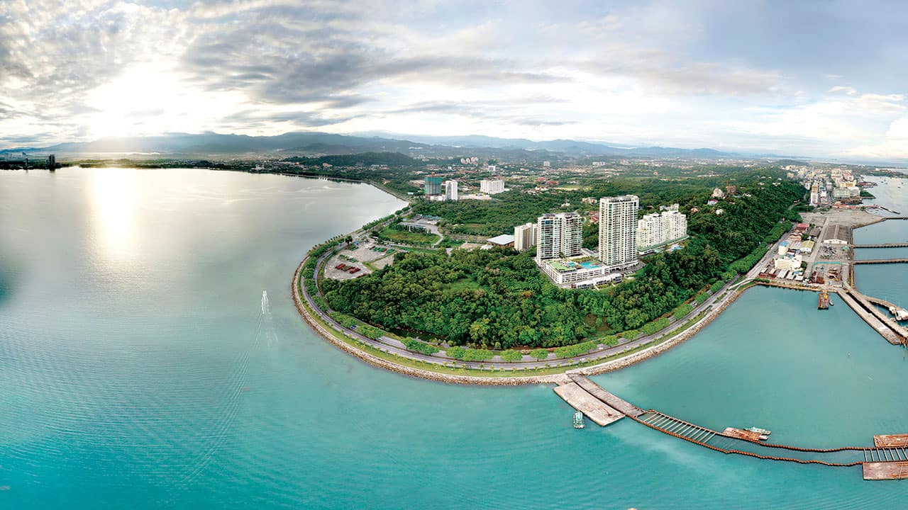 An image of Jesselton-Quay-Aerial-View