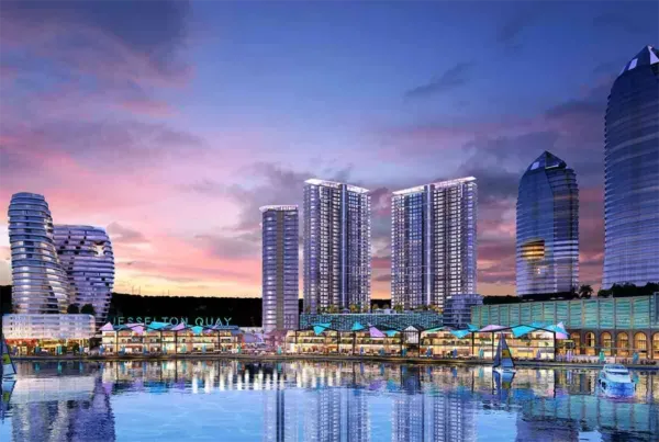 Jesselton Quay - Overall View