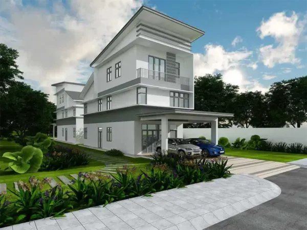 Kepayang Heights 2 - 3-storey landed developments
