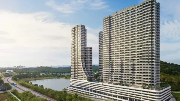 Meridin @ Medini - Facade Front View