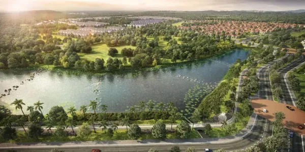 Meridin East - Birds Eye View