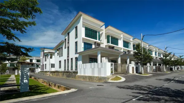 Taman Ozana Residence - Terrace House Exterior View