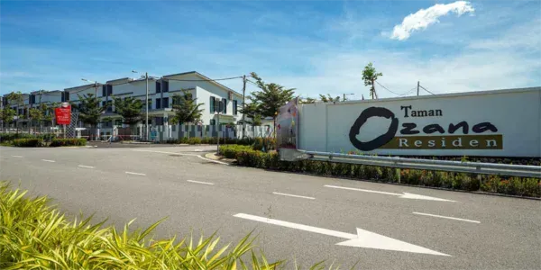 Taman Ozana Residence - Entrance
