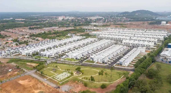 Taman Ozana Residence - Aerial View