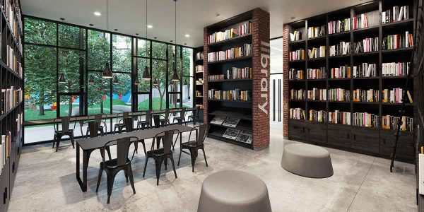 Platinum Arena_Residences-Library