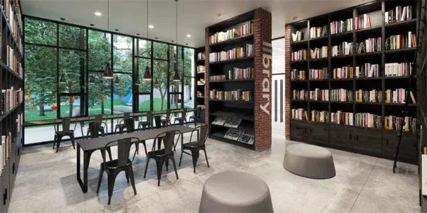 Platinum Arena Residences - Library