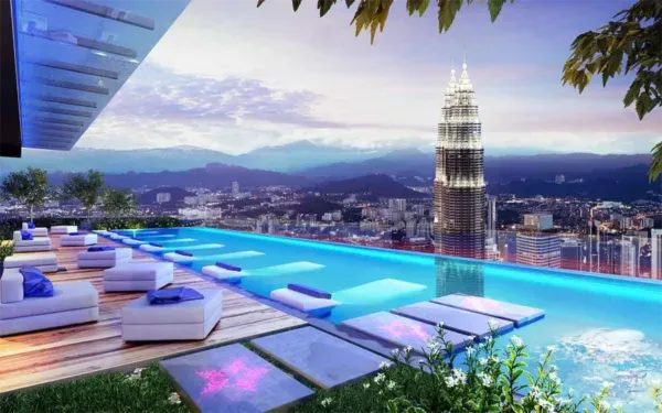 Star Residence - Sky Pool Surrounding View