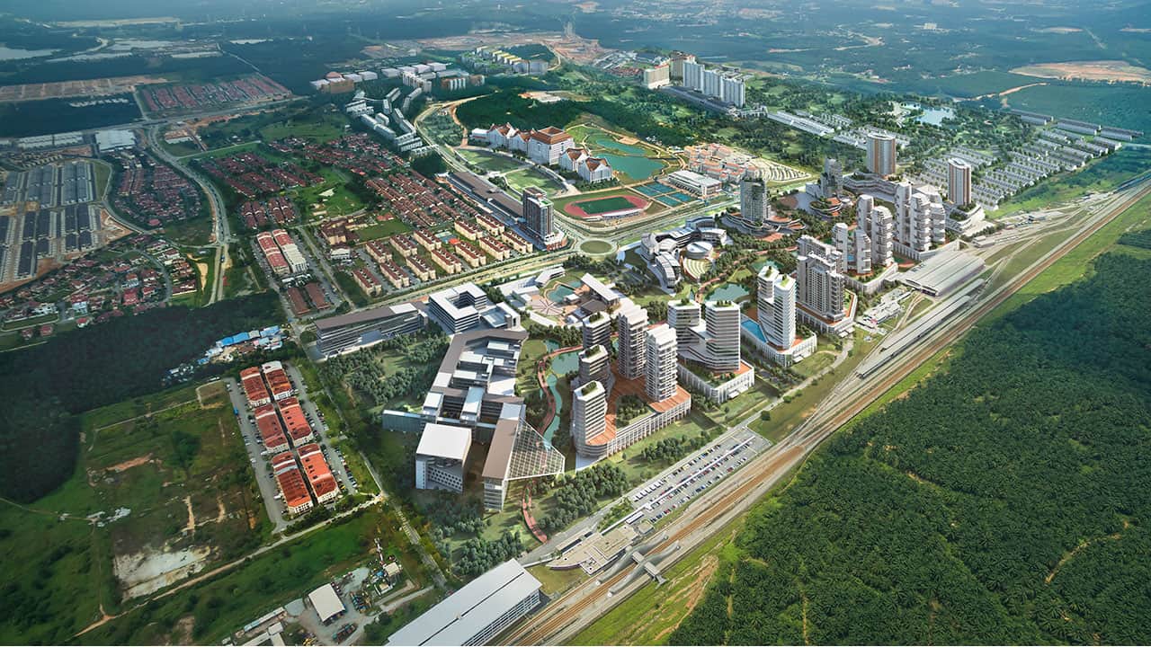 An image of Sunsuria-City-Aerial-View