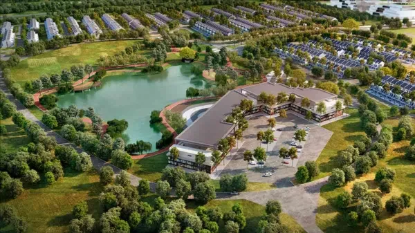 Sunsuria City's Monet Aerial View