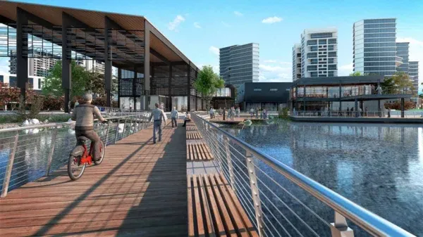 Sunsuria City's Celebration Centre Morning View (Artist's Impression)