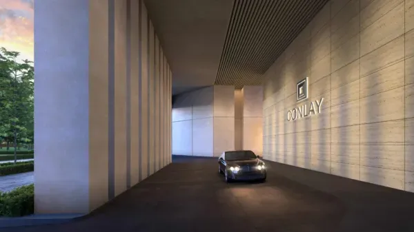 The Conlay - Drop-off Lobby Entrance