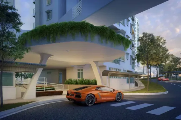 Flora Rosa's Entrance View (Artist's Impression)