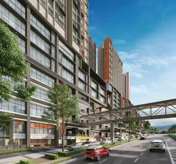 Emerald 9, Cheras - Facade View