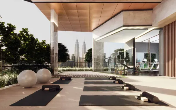 Skylon Residences - Yoga Deck