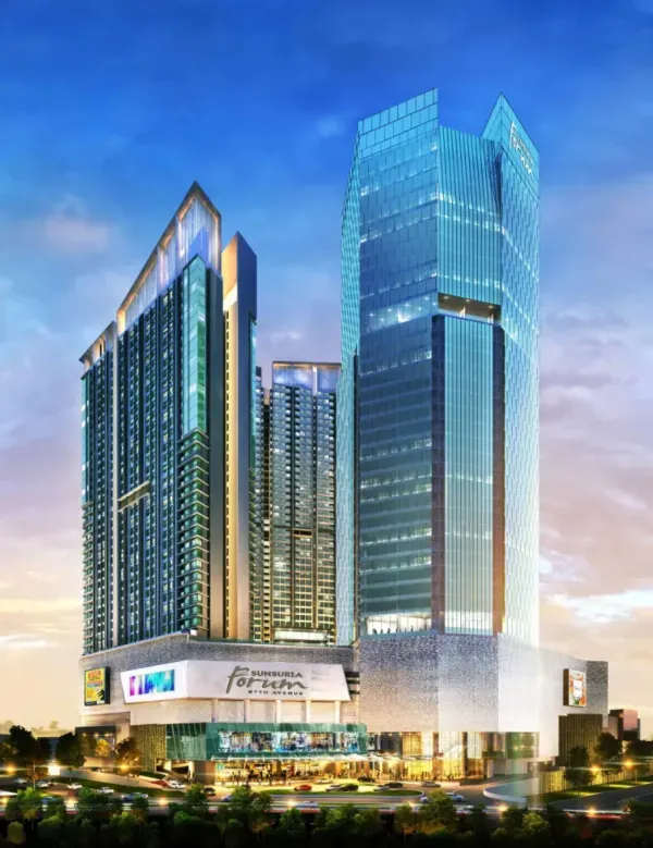 Sunsuria Forum - Facade View (Artist's Impression)
