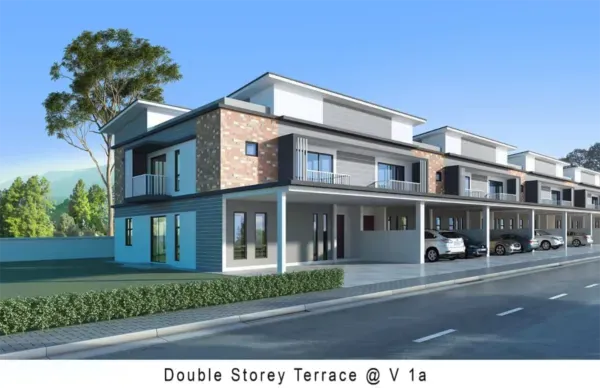 Double Storey Terrace @ Simpang, Perak