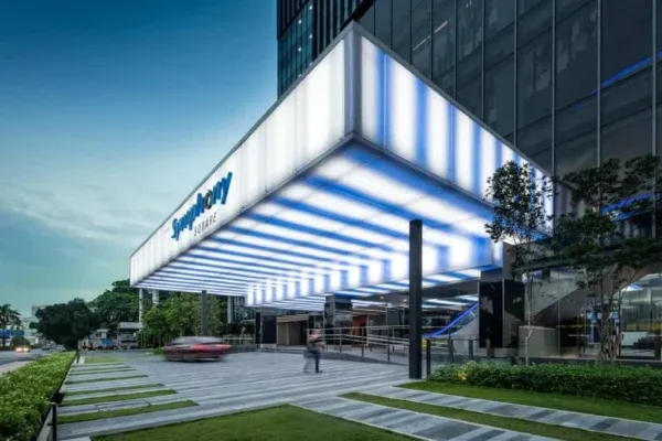 Entrance to Symphony Square developed by Symphony Life