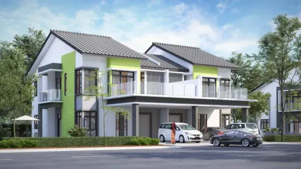 Taman Anjung Sungai Petai - Double Storey Semi-D (Artist's Impression)