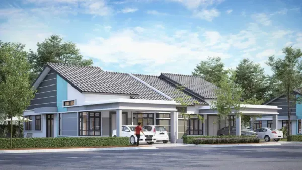 Taman Anjung Sungai Petai - Single Storey Semi-D (Artist's Impression)