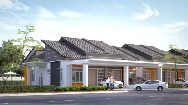 Taman Anjung Sungai Petai - Single Storey Terrace House (Artist's Impression)