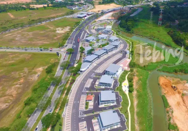 Tebing @ Bandar Dato' Onn - Food & Recreation Hub Aerial View