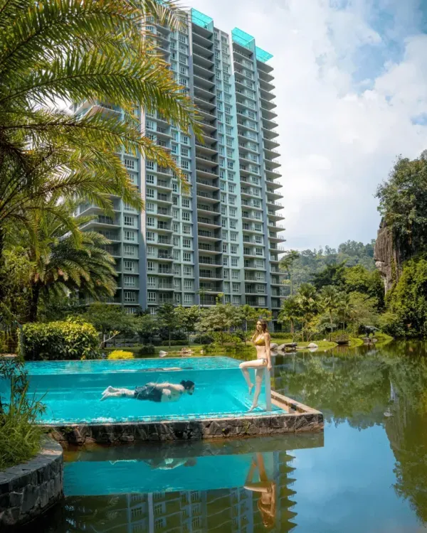 The Haven All Suite Resort - Pool Side View
