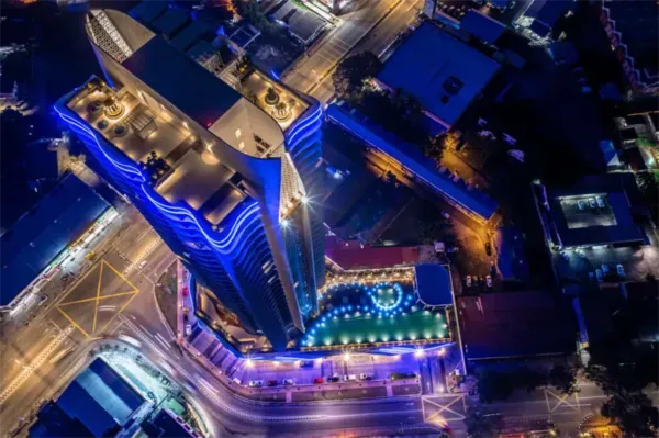 Troika Golden Triangle - Rooftop View
