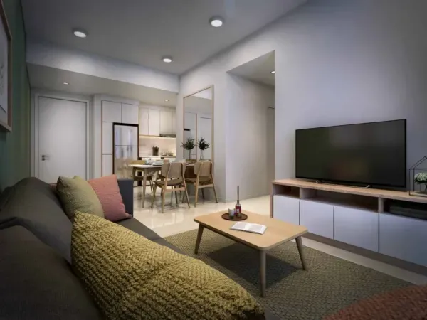 Tropicana Grandhill - Living Room View