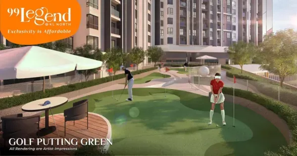 99 Legend @ KL North - Golf Putting Area