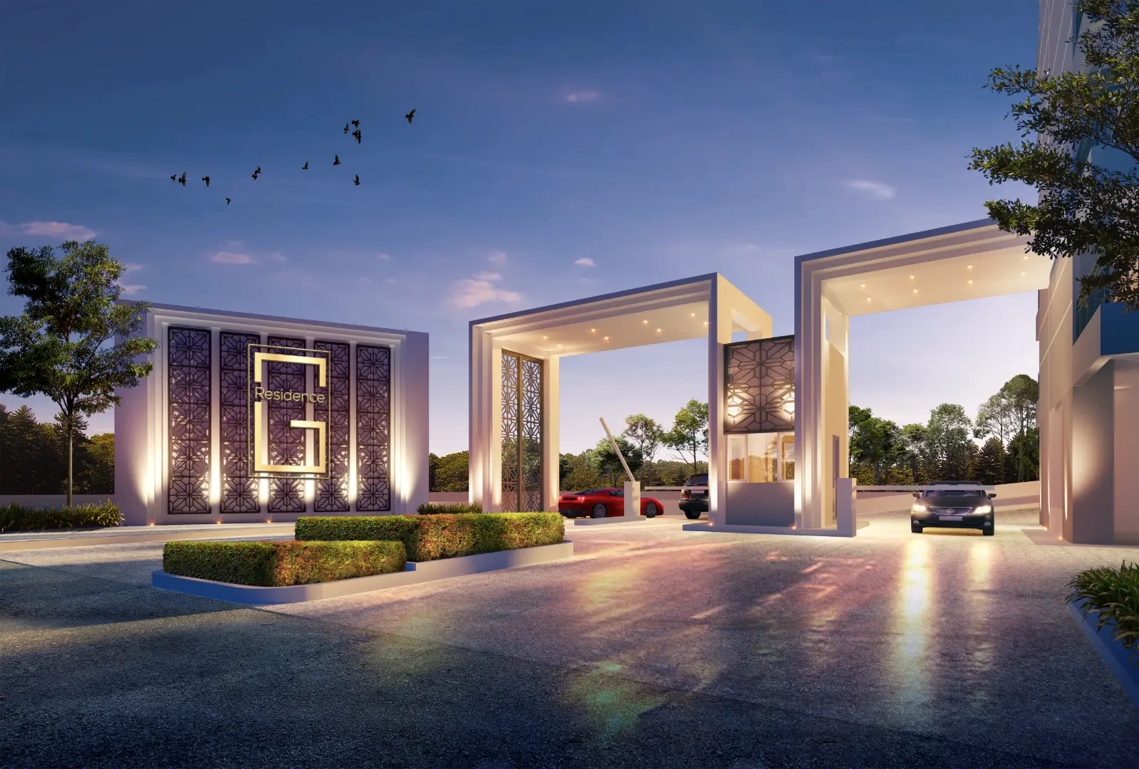 G Residence - Entrance View