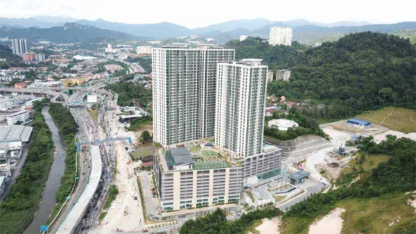 Ampang Ukay - Aerial View