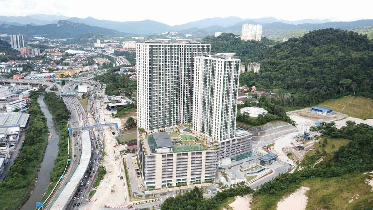 Ampang-Ukay-Aerial-View