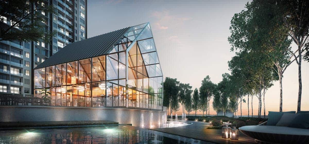 Glasshouse from Trinity group