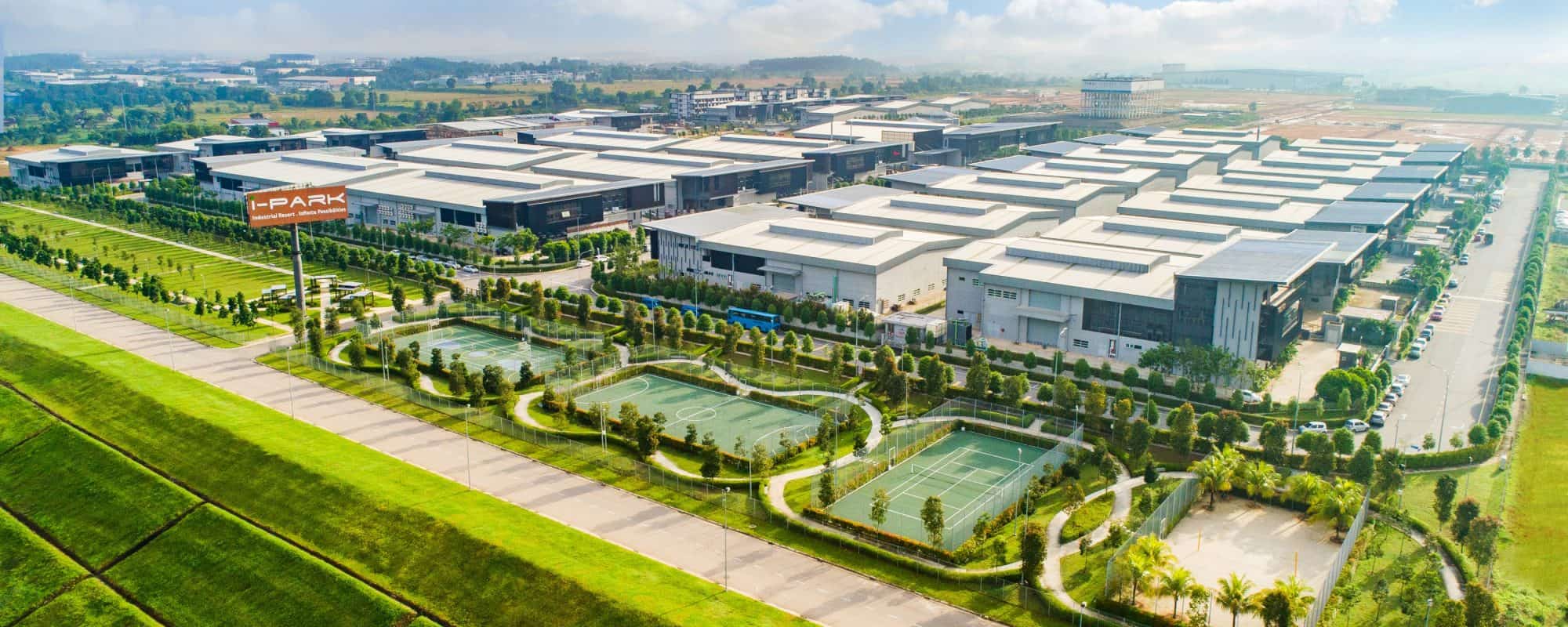 i-Park @ Senai Airport City - Aerial View