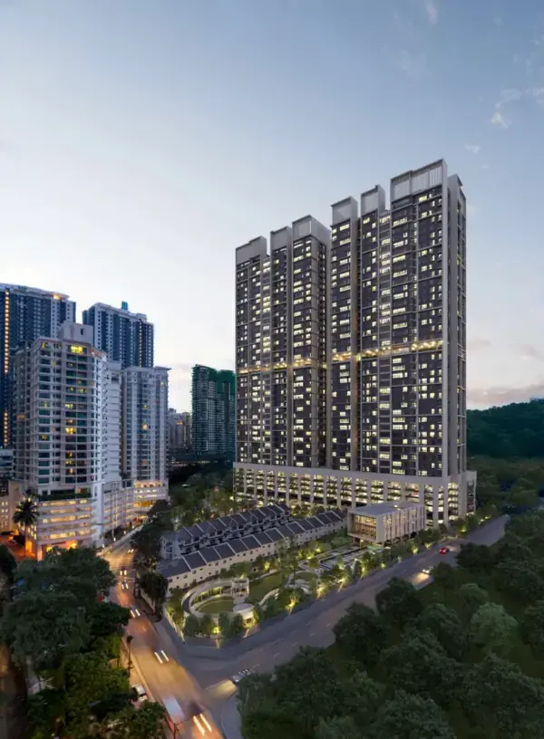 Bon Estates Sdn Bhd - Bon Kiara Aerial View