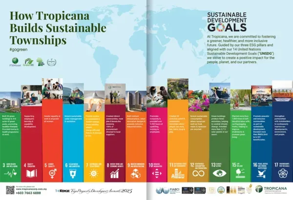 Tropicana Corporation Berhad - Building Sustainable Townships A Tropicana ESG Report