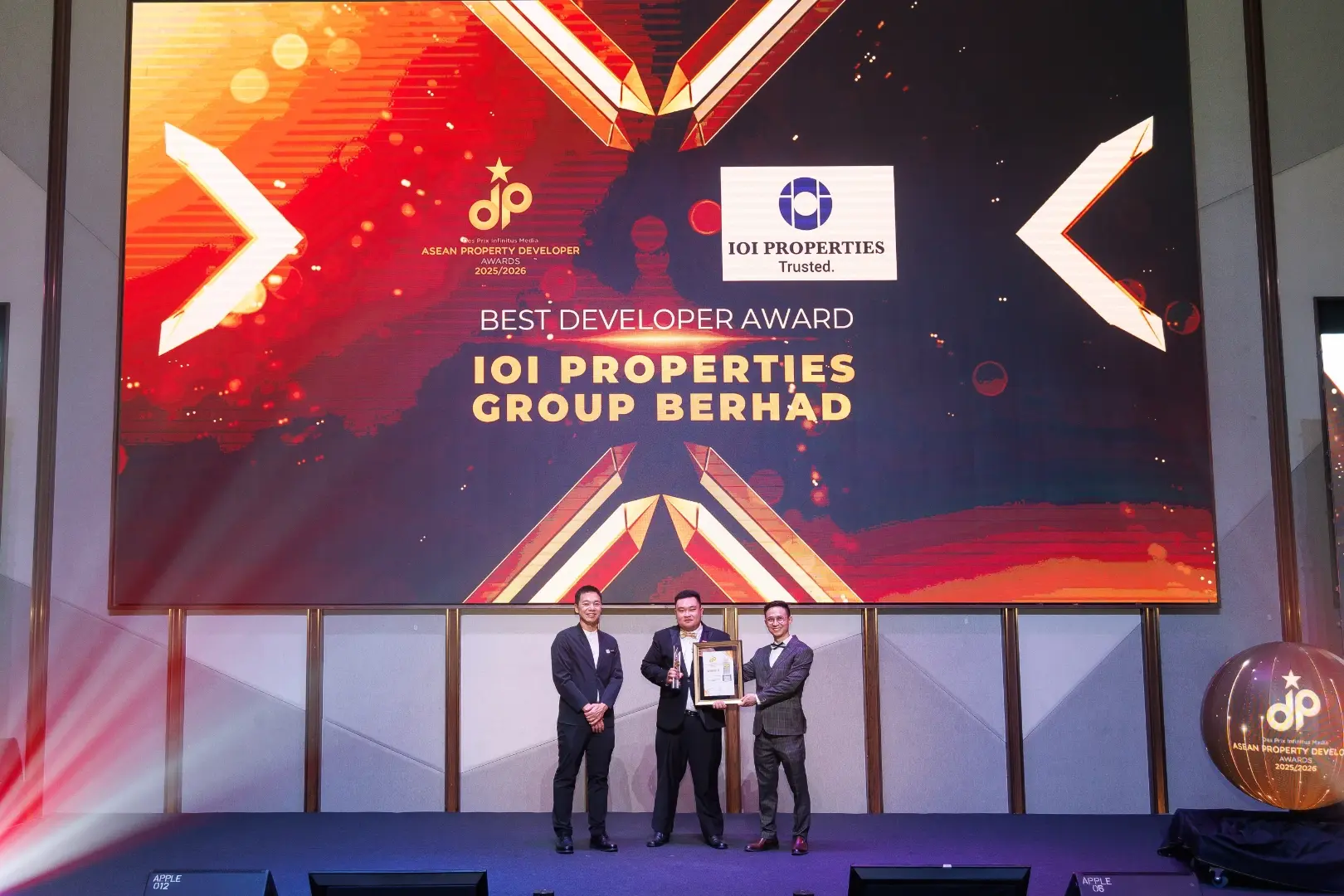 IOI Properties Group Berhad - Best Developer Award 2025-2026 - Winner's Image