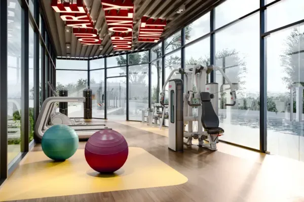 YOLO Signature Suites - Gym View